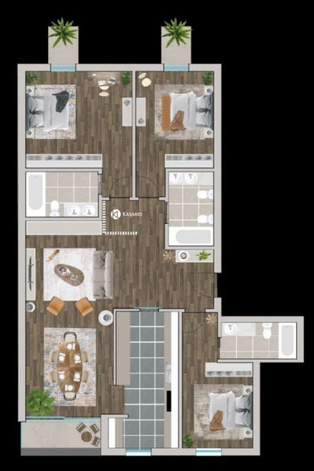 Apartamento T3 para Venda em Glória e Vera Cruz Foto 14
