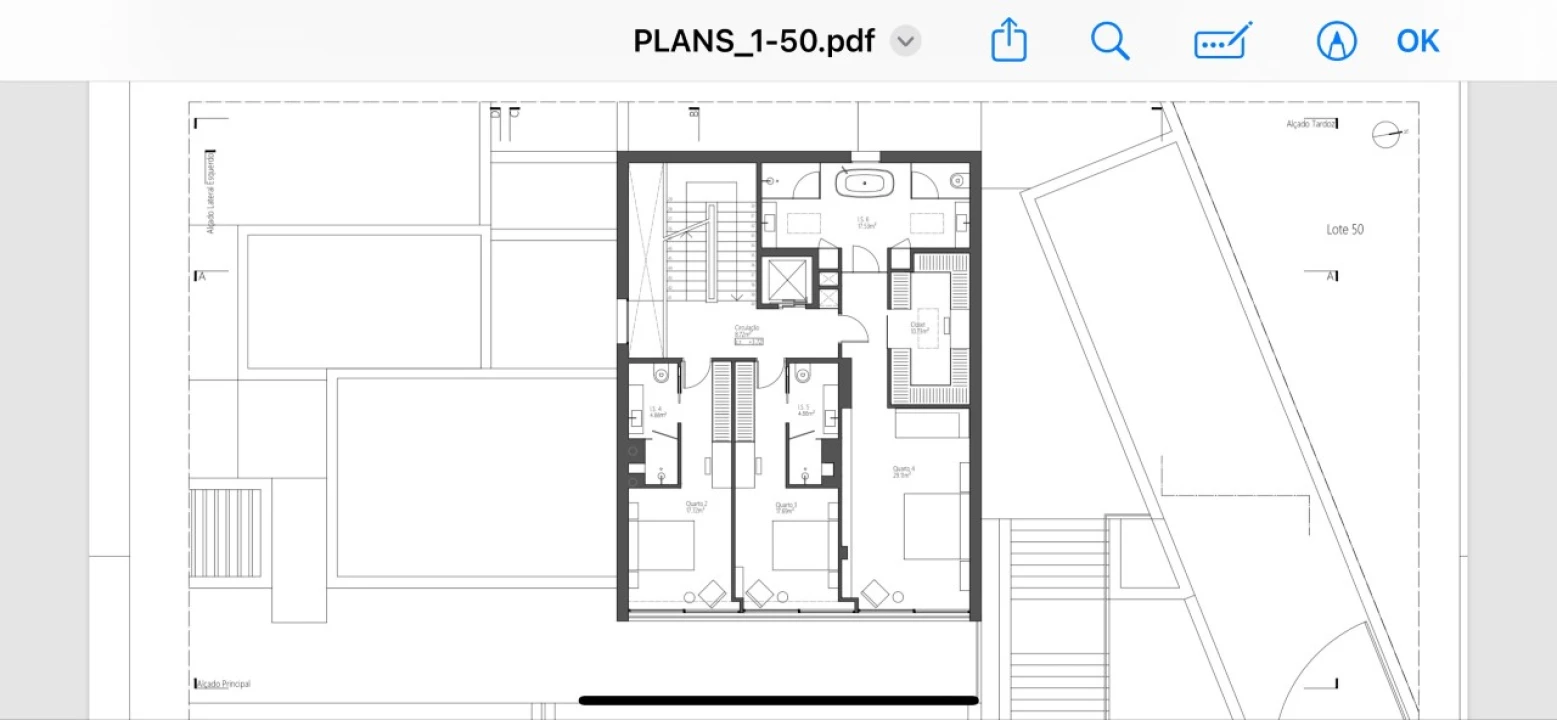 Moradia T4 para Venda em Almancil Planta 4