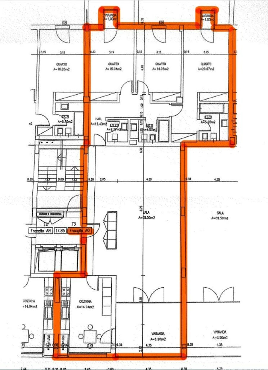Apartamento T3 para Venda em Algés, Linda-A-Velha e Cruz Quebrada-Dafundo Foto 25