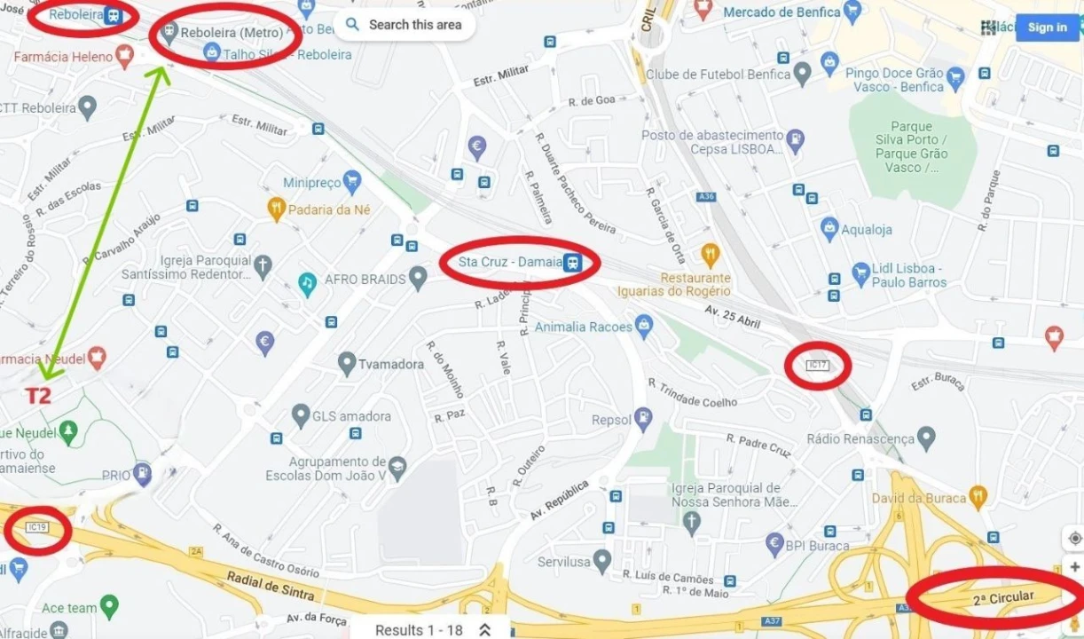 Apartamento T2 para Venda em Amadora Foto 3