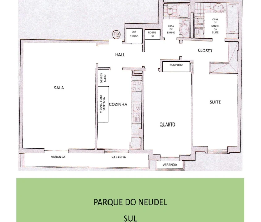 Apartamento T2 para Venda em Amadora Foto 26