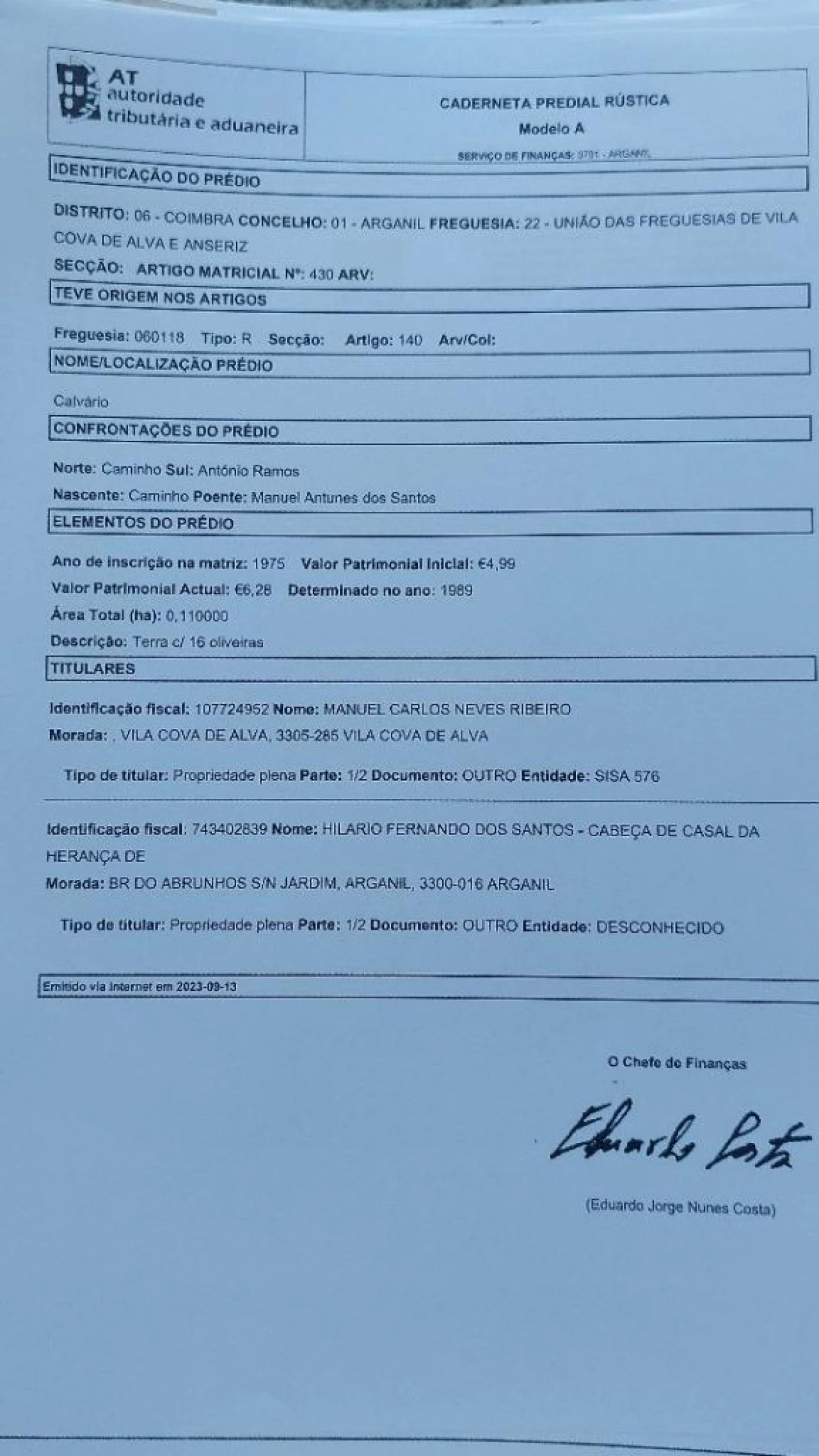 Terreno para Venda em Arganil Foto 7