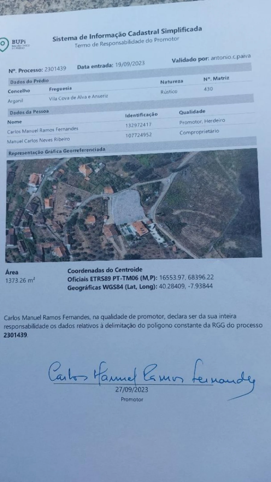 Terreno para Venda em Arganil