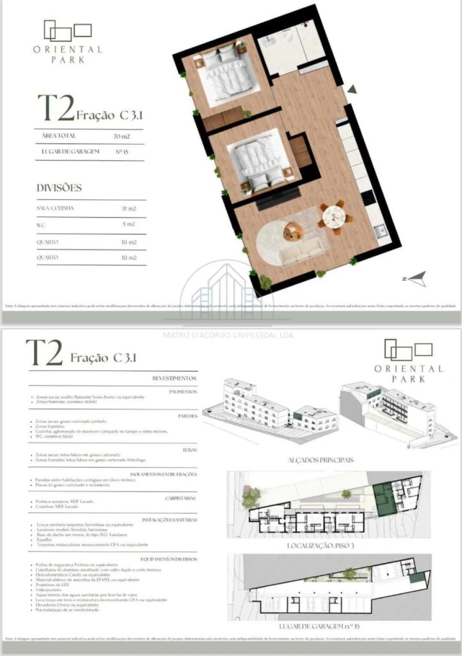 Apartamento T2 para Venda em Porto Foto 6