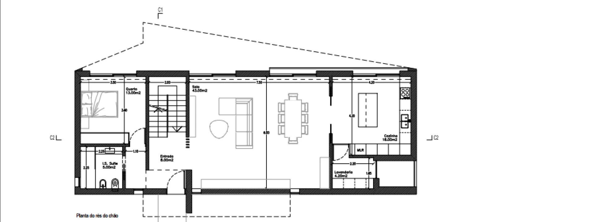Moradia T3 para Venda em Fragoso Foto 8