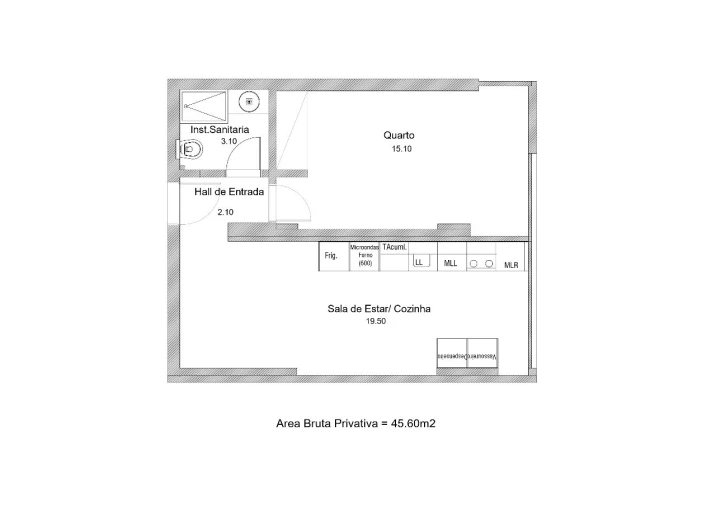 Apartamento T1 para Venda em Paço de Arcos Foto 5