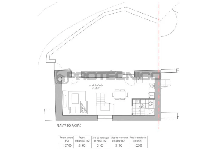 Moradia T2 para Venda em Ribança Foto 4