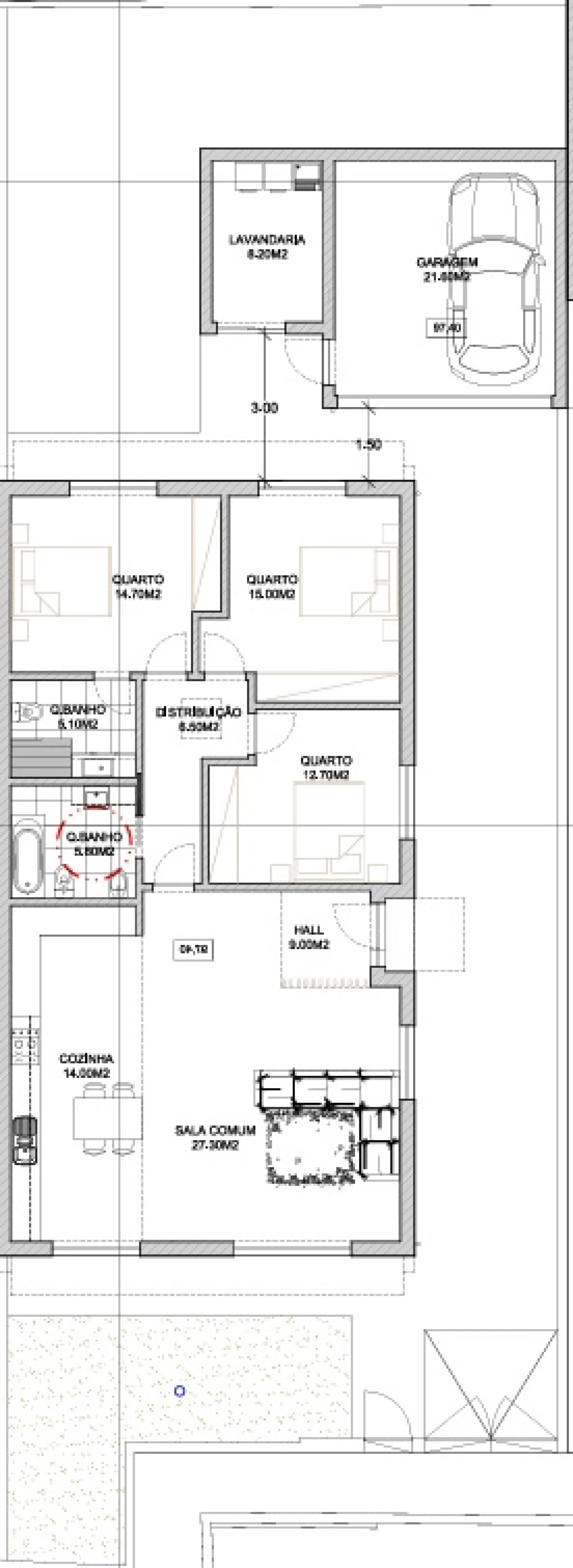 Moradia T3 para Venda em Travanca Cima Foto 16