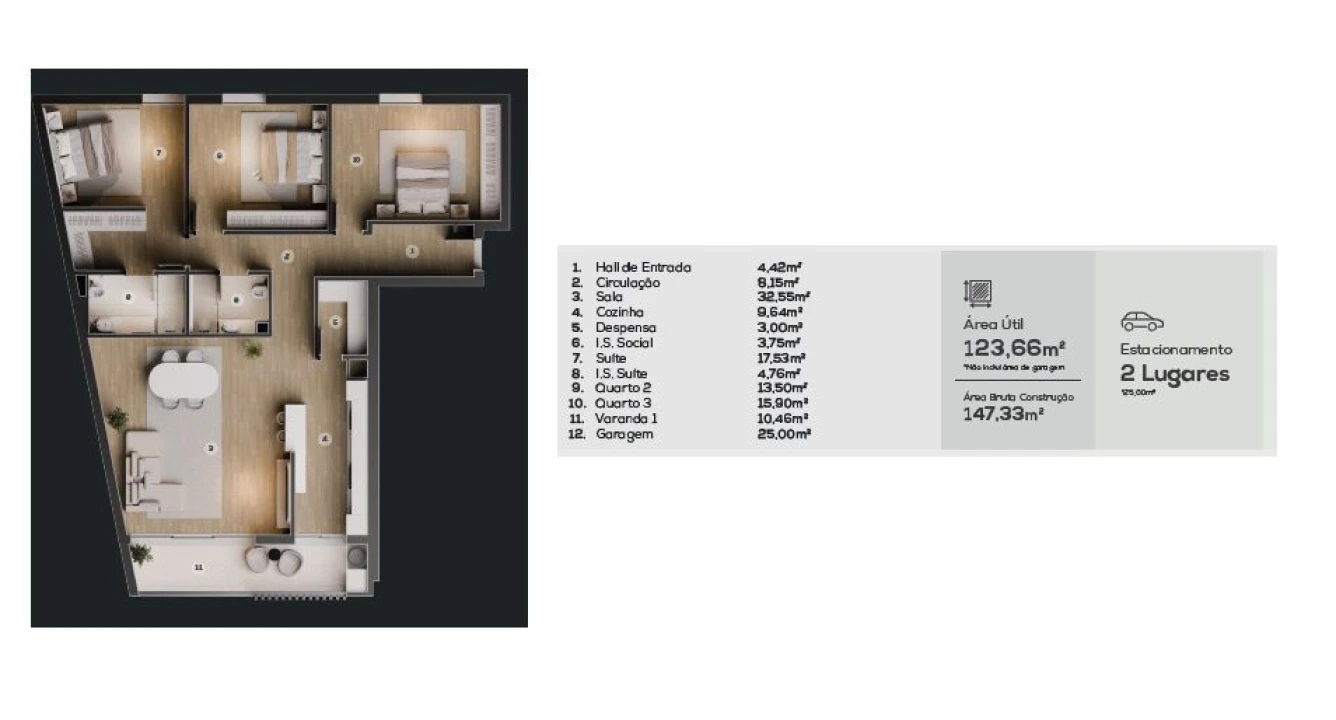 Apartamento T3 para Venda em Camara de Lobos Foto 17