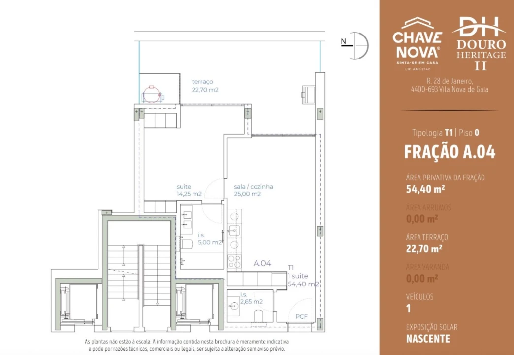 Apartamento T1 para Venda em Vila Nova de Gaia Foto 22