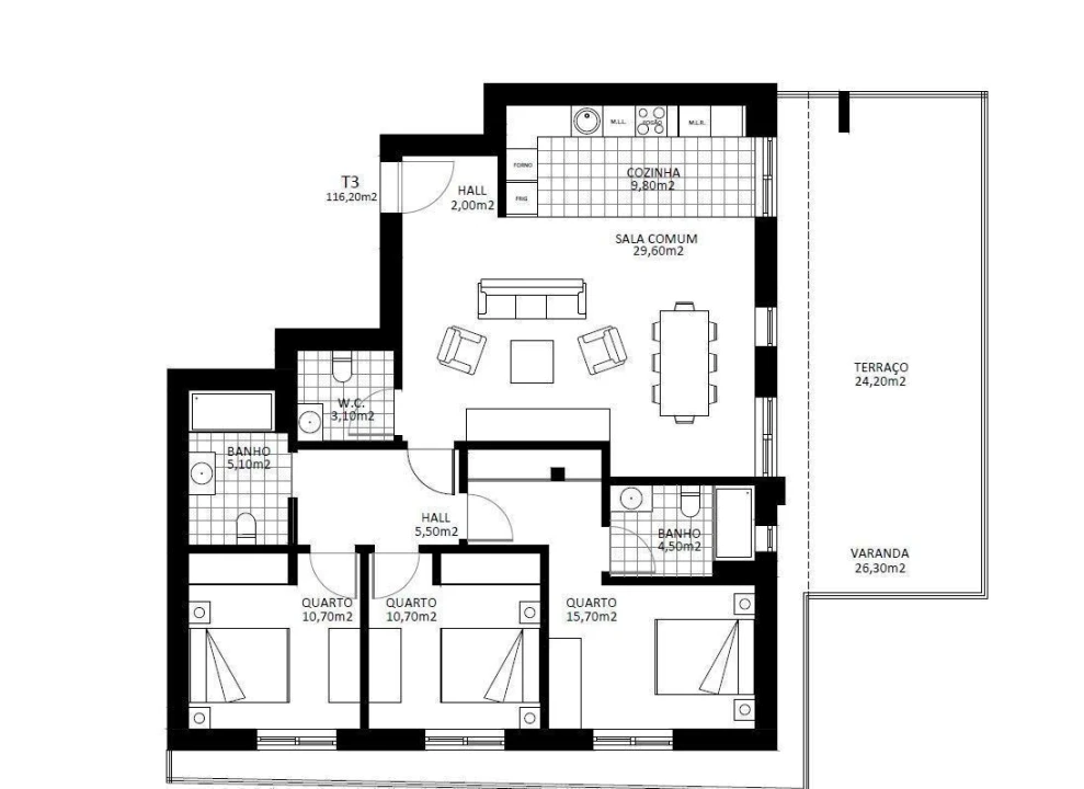 Apartamento T3 para Venda em Vila Nova de Gaia Foto 21