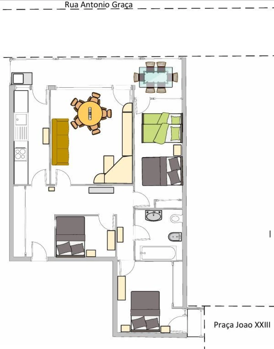 Apartamento T2 para Venda em Póvoa de Varzim Foto 8