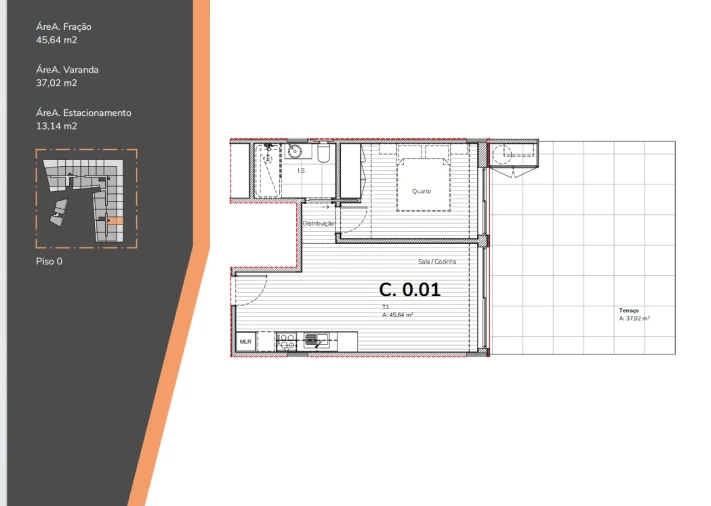 Apartamento T1 para Venda em Vila Nova de Gaia Foto 4