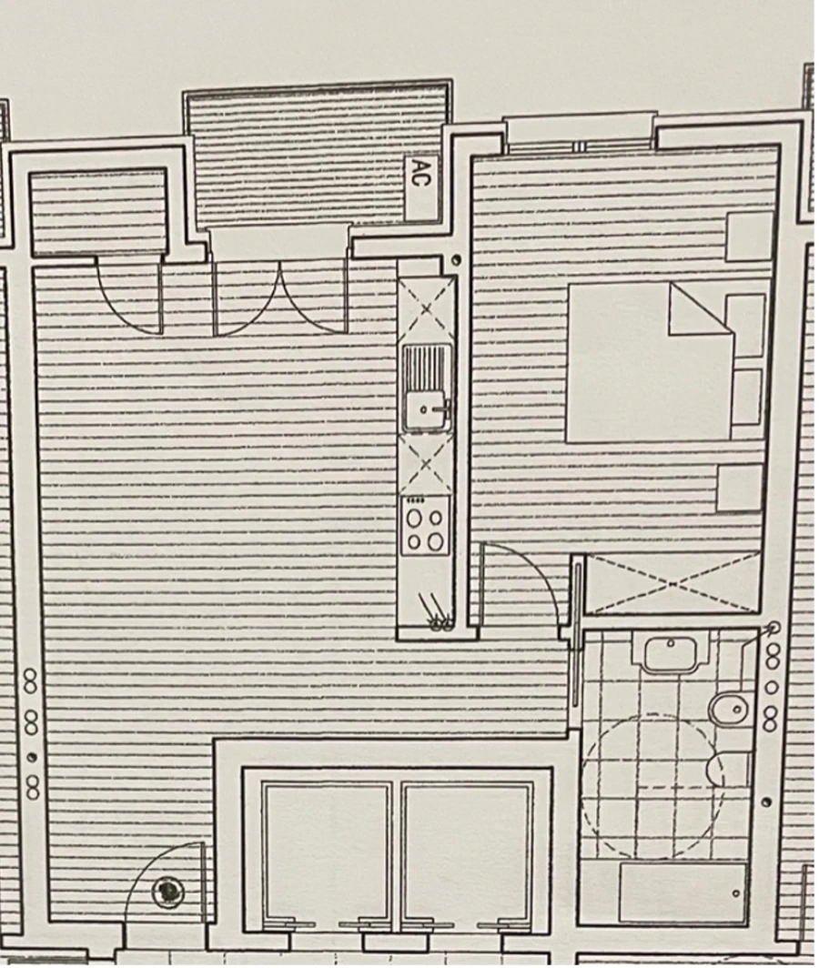 Apartamento T1 para Venda em Covilhã Foto 14