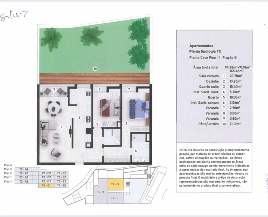 Apartamento T2 para Venda em Caniço Foto 3