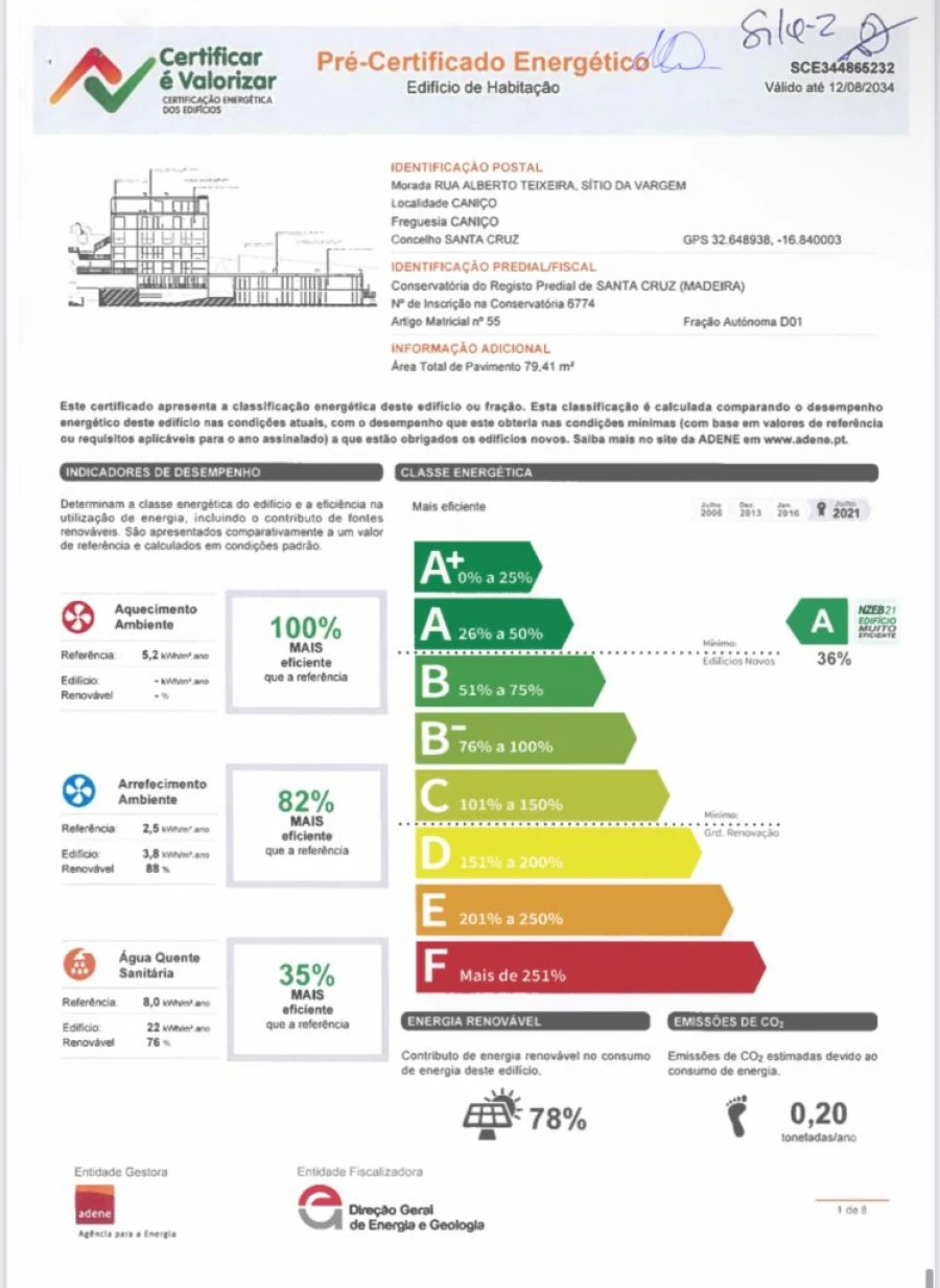 Apartamento T2 para Venda em Caniço Foto 4