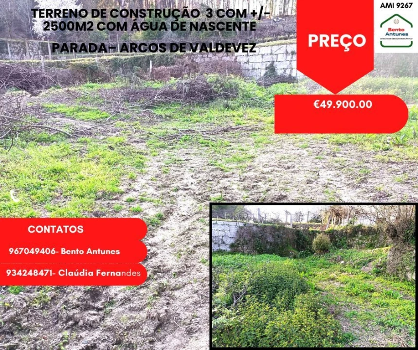 Terreno P/ Prédio para Venda em Arcos de Valdevez Foto 1