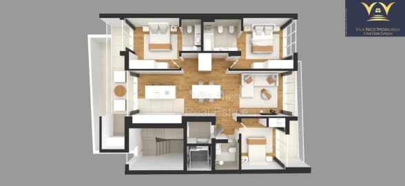 Apartamento T3 para Venda em portimao