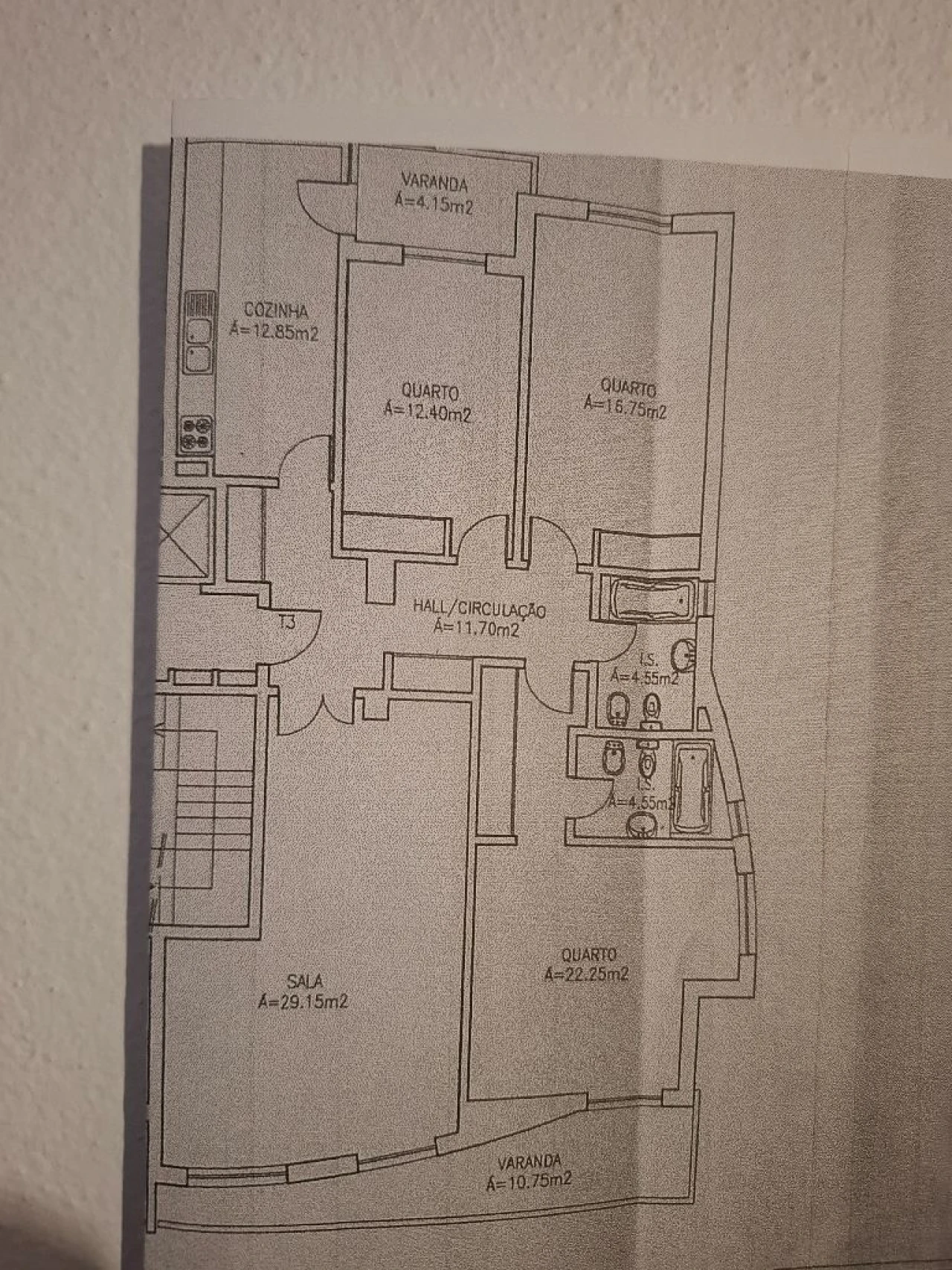 Apartamento T3 para Venda em Montenegro Foto 41