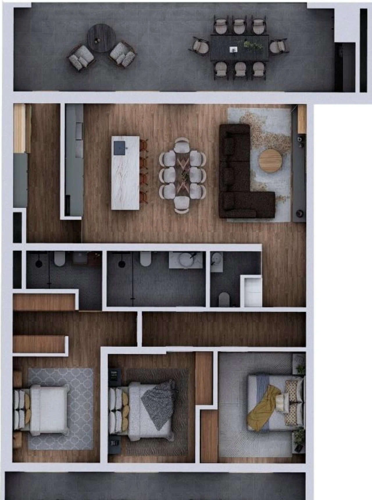 Apartamento T3 para Venda em Alfândega da Fé Foto 11