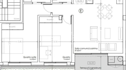 Apartamento T2 para Venda em Vila Nova de Gaia