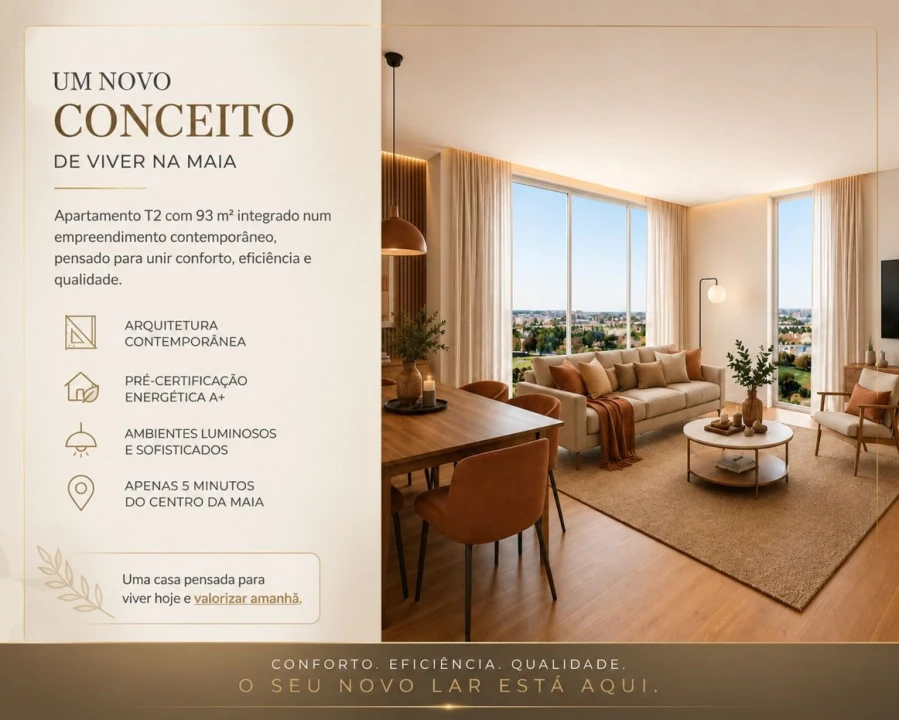 Apartamento T2 para Venda em Maia Foto 4