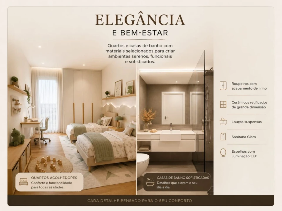 Apartamento T2 para Venda em Maia Foto 3