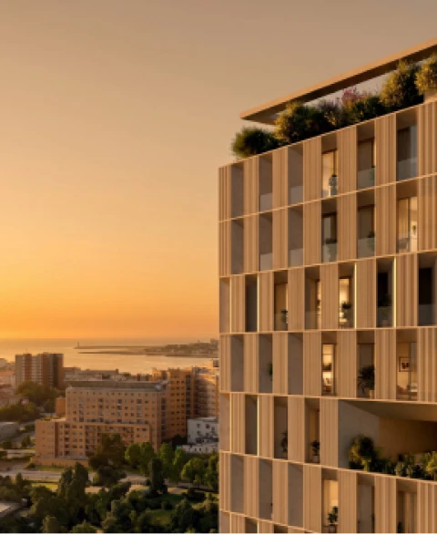 Apartamento T1 para Venda em Porto