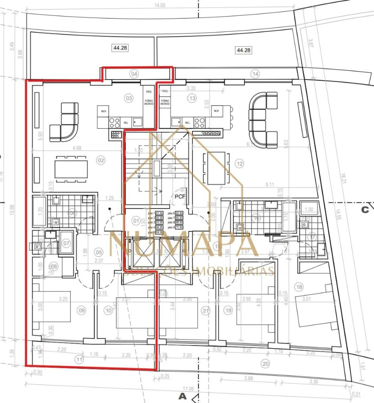 Apartamento T2 para Venda em Santa Marta do Pinhal Foto 5