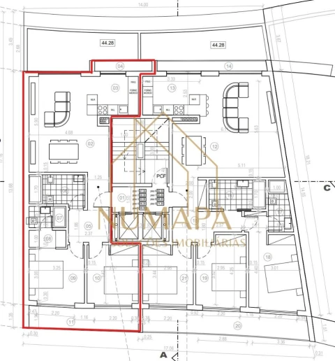 Apartamento T2 para Venda em Santa Marta do Pinhal