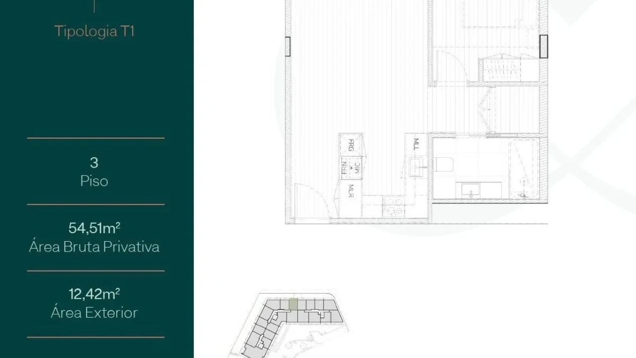 Apartamento T1 para Venda em Vila Nova de Gaia Foto 7