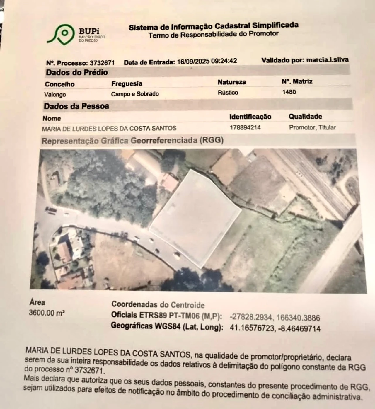 Terreno Misto para Venda em Gandra - Paredes Foto 2