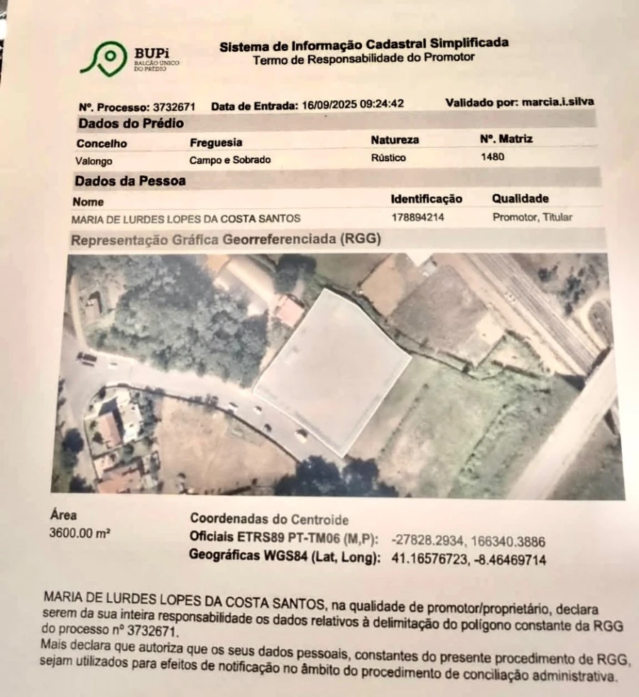 Terreno Misto para Venda em Gandra - Paredes Foto 2