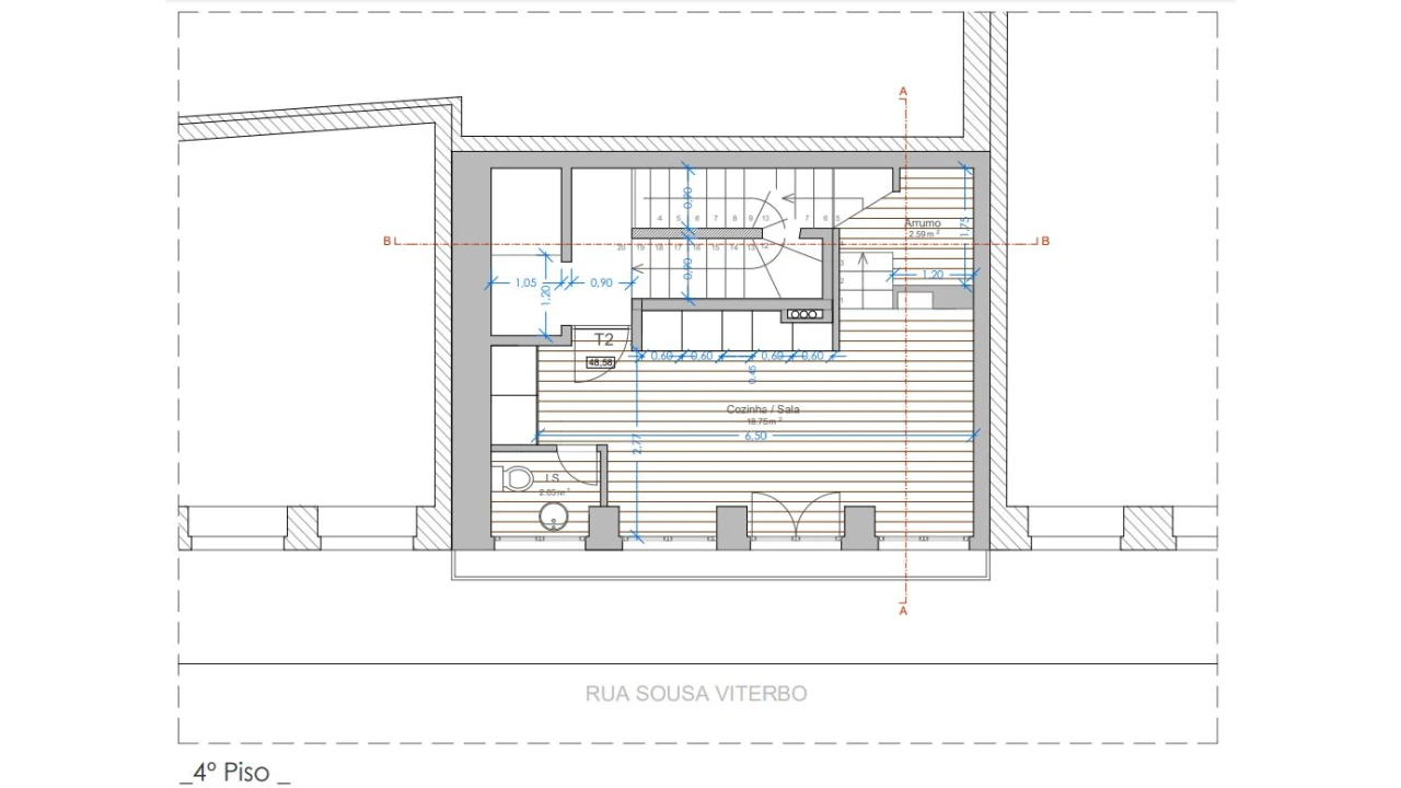Apartamento T2 para Venda em Porto Foto 24