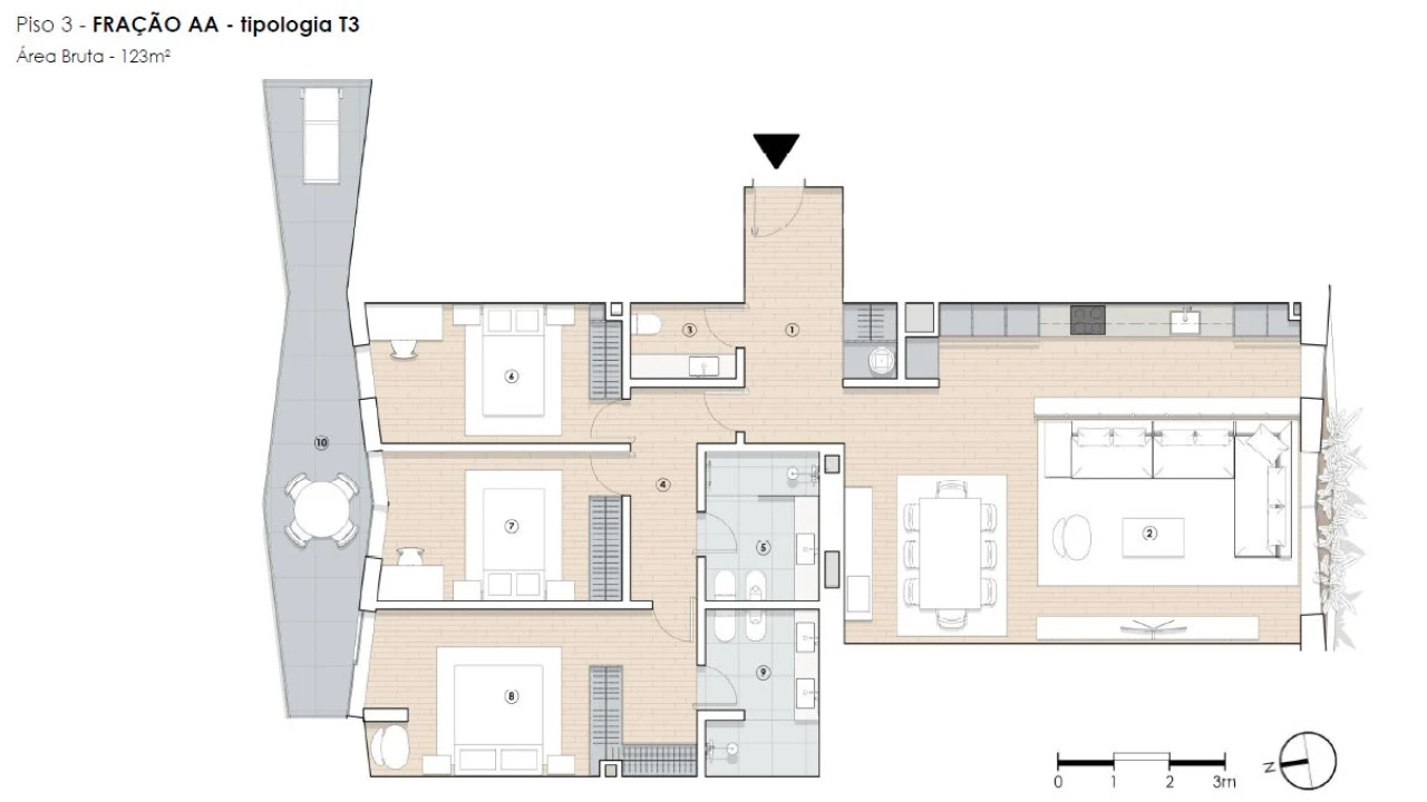 Apartamento T3 para Venda em Porto Foto 10
