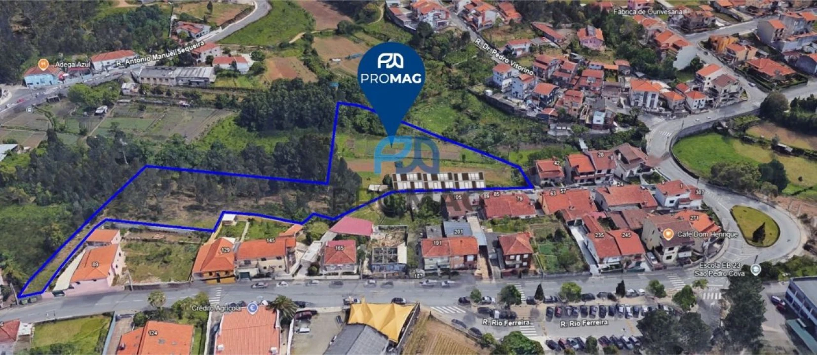 Terreno Misto para Venda em São Pedro da Cova Foto 12